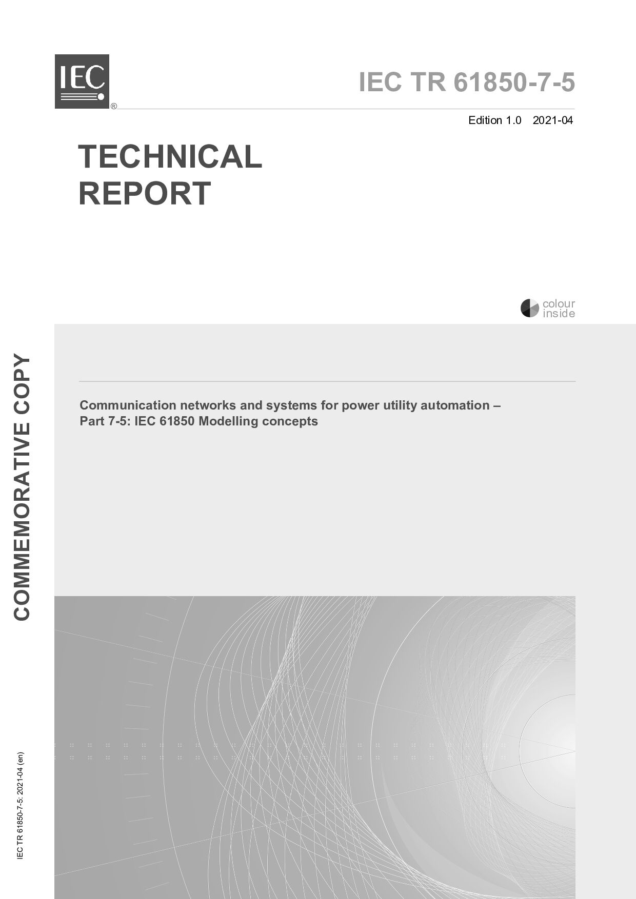 IEC TR 61850-7-5:2021封面图